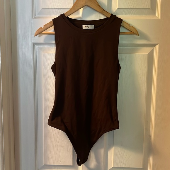 Babaton contour brown bodysuit - Picture 1 of 2